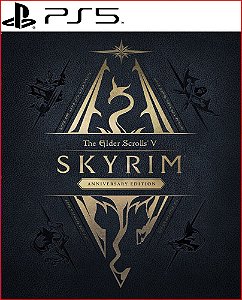 The Elder Scrolls V: Skyrim Anniversary Edition ps5 Mídia digital