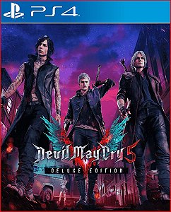 Devil may cry 5 deluxe edition ps4 mídia digital