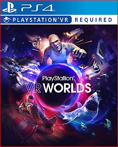 playstation vr worlds ps4 midia digital