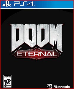 Doom eternal português PS4 mídia digital psn