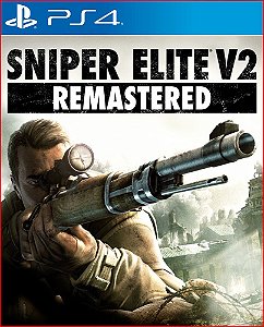 sniper elite v2 ps4 mídia digital