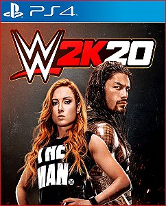 wwe 2K20 ps4 mídia digital