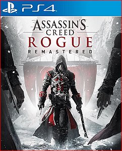 assassin's creed rogue remastered ps4 mídia digital