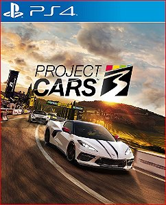 project Cars 3 ps4 mídia digital