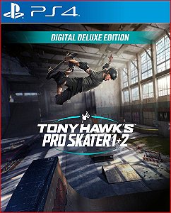 tony hawk's pro skater 1 + 2 pacote cross-gen deluxe ps4 mídia digital