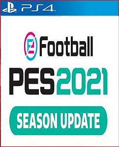 efootball pes 2021 season update ps4 mídia digital
