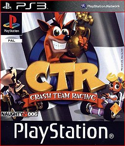 ctr crash team racing ps3 mídia digital