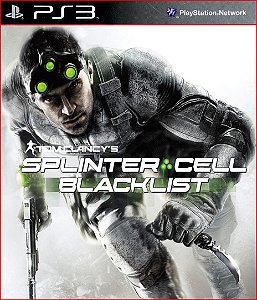tom clancy's splinter cell blacklist ps3 mídia digital
