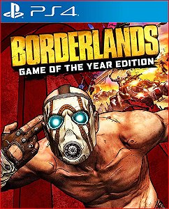 borderlands: game of the year edition ps4 mídia digital
