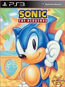 SONIC THE HEDGEHOG ps3 mídia digital