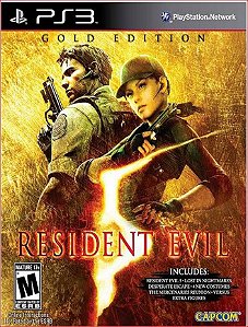 resident evil 5 gold edition ps3 midia digital