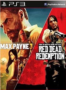 pacote max payne complete edition 3 and red dead ps3 midia digital