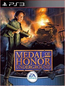 medal of honor underground psone classic ps3 midia digital