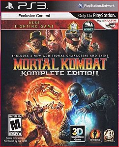 mortal kombat komplete edition ps3 midia digital
