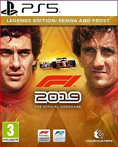 F1 2019 legends edition senna and prost ps5 Mídia digital