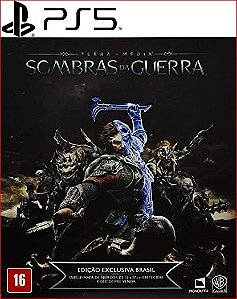 terra-media sombras da guerra ps5 midia digital