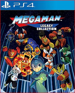Mega Man X Legacy Collection ps4 Mídia Digital