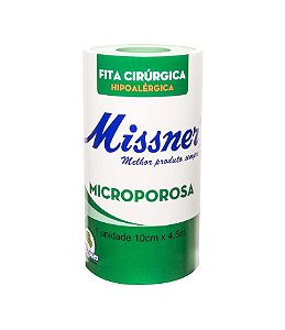 FITA CIRÚRGICA MICROPOROSA 10CM X 4,5MT - MISSNER 
