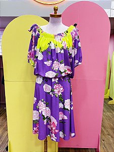 Conjunto Lilás Floral Blessed - GG