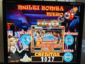 MATRIZ MULTIBOMBA NITRO 6X1 - PARA MAQUINAS PROFISSIONAL + PACOTE 20 JOGOS