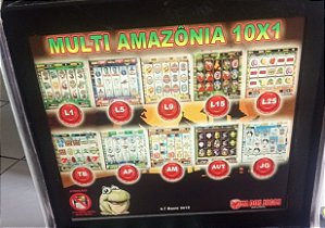 MATRIZ AMAZONAS 10X1 HALLLOWEEN - PARA MAQUINAS PROFISSIONAL + PACOTE 20 JOGOS