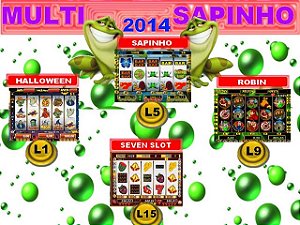 MATRIZ MULTI SAPINHO 2014 - PARA MAQUINAS PROFISSIONAL + PACOTE 20 JOGOS