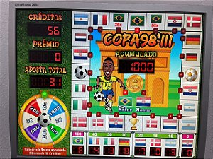 MATRIZ COPA 98 DIGITAL ORIGINAL - PARA MAQUINAS PROFISSIONAL + PACOTE 20 JOGOS