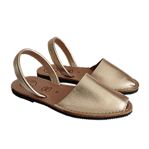 Avarca Dourado Glacê