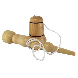Bilboquê - Brinquedo tradicional de equilíbrio, brinquedo antigo