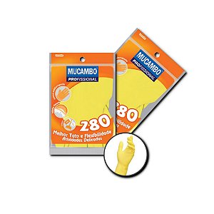 Luva de Borracha/Latex Forrada Soft 280