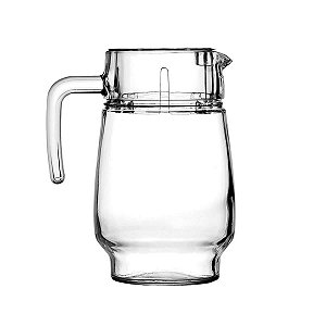Jarra de vidro c/ tampa p/ Suco e Água 1,3 litros