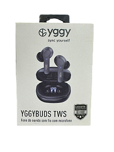 YggyBuds TWS Fone de Ouvido Bluetooth 5.0