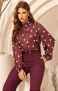 Camisa Poa Gola Amarração