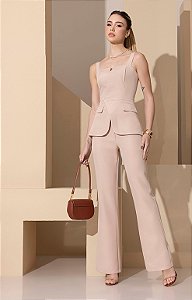Conjunto Alfaiataria Calça e Blusa