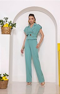 Conjunto Alfaiataria Calça e Spencer