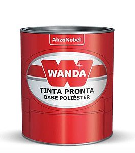 Wanda Tinta Poliester Prata Imperial Metalico VW (900ml)