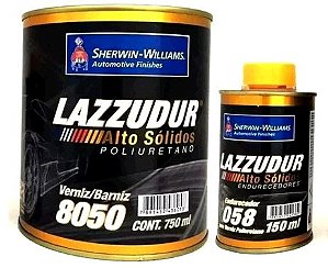 Lazzudur Verniz PU 8050 + Catalisador (900ml)