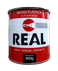 Real Massa Plastica Branca Lanternagem (800grs)