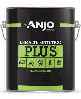 Anjo Esmalte Automotivo Preto Cargo Semi Fosco (900ml)