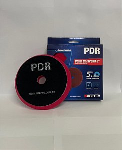 Boina Espuma PDR 5 Pol. Super Lustro Vermelha