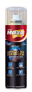 Tinta Spray Cinza Direto Na Ferrugem Maza 400ml