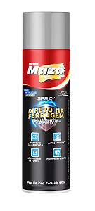 Tinta Spray Cinza Grafite Direto Na Ferrugem Maza 400ml