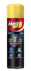 Tinta Spray Ouro Lux Direto Na Ferrugem Maza 400ml