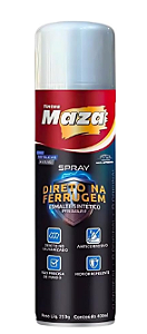 Tinta Spray Prata Lunar Direto Na Ferrugem Maza 400ml