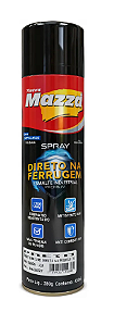 Tinta Spray Preto Onix Direto Na Ferrugem Maza 400ml