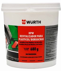 Wurth Revitalizador de plástico e borrachas RPW (680g)