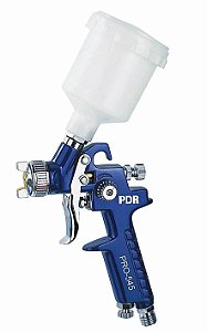 PDR Pistola de Pintura Gravidade Mini Hvpl Bico de 0.8mm PRO-545