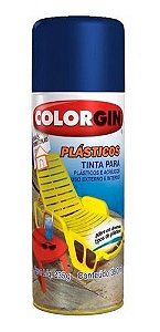 Colorgin Tinta Spray p/ Plasticos Azul Oceano (350ml)