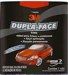 3M Fita Dupla Face 9,5x20 Transparente (1unidade)