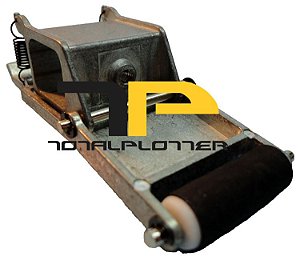 Pinch roller montado base quadrada